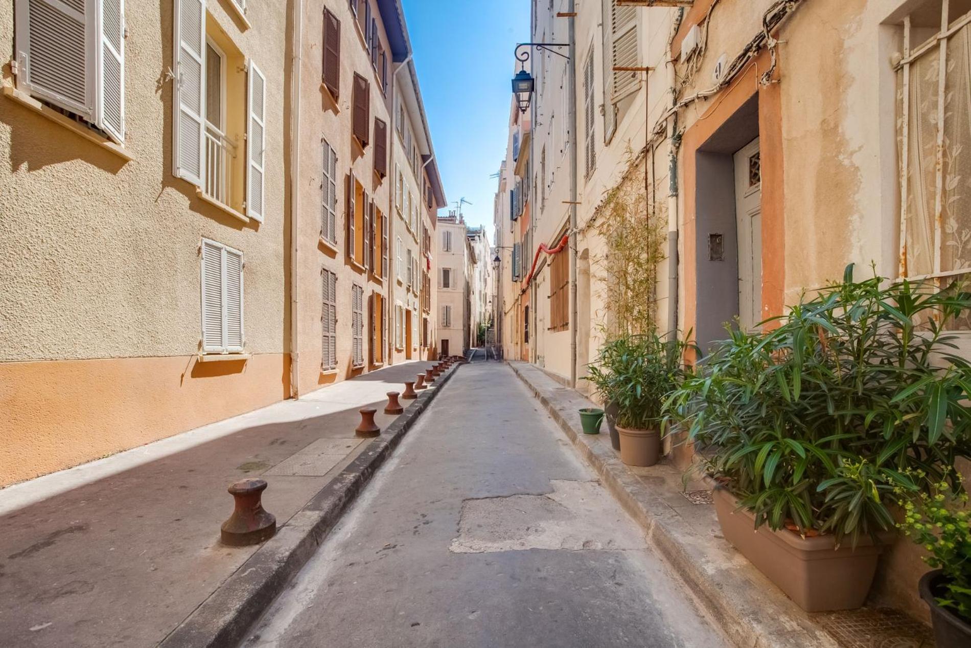 Au Coeur Du Panier Avec Terrasse 2 A 4 Personnes Climatisation Apartment มาร์กเซย ภายนอก รูปภาพ