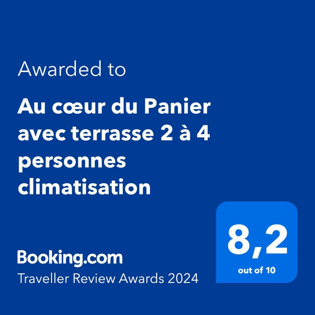 Au Coeur Du Panier Avec Terrasse 2 A 4 Personnes Climatisation Apartment มาร์กเซย ภายนอก รูปภาพ